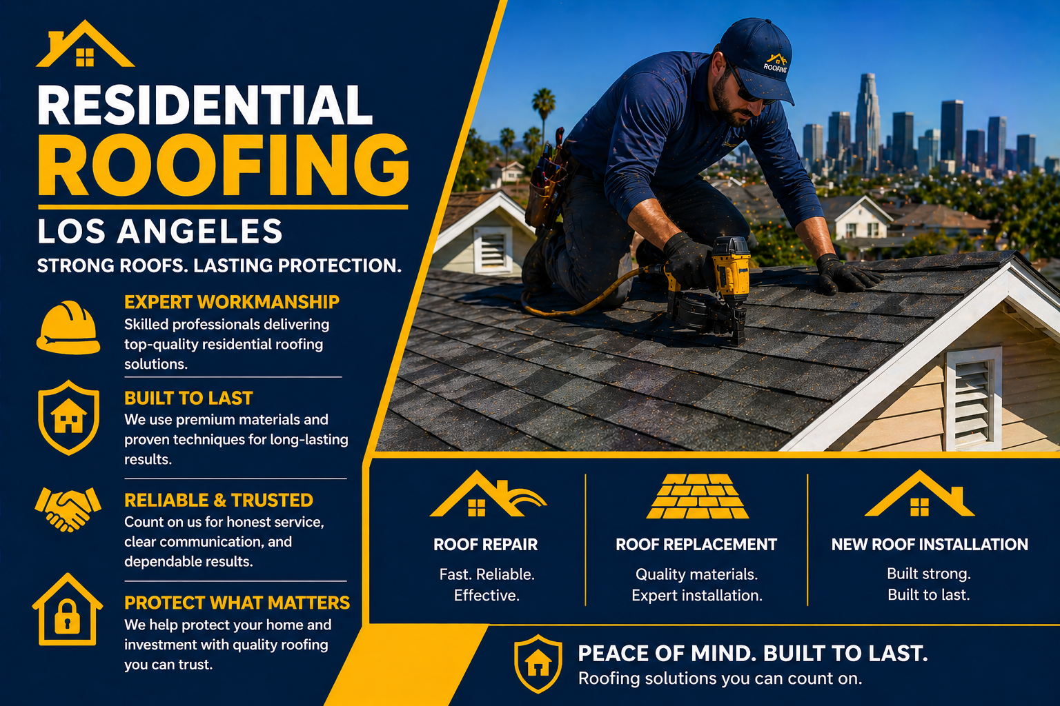 Residential Roofing Los Angeles